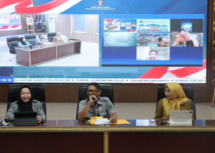 Tingkatkan Kualitas Informasi Hukum, Kemenkum Sumsel Sosialisasikan Pengelolaan JDIH