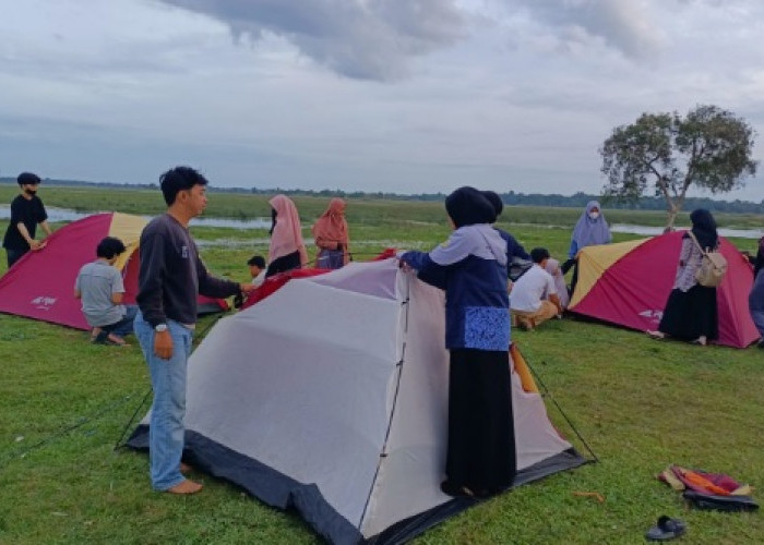 Butuh Refreshing, Yuk Coba Camping di Palem Raya Ogan Ilir