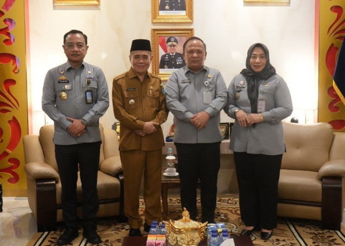 Perkuat Sinergi Daerah, Kanwil Kemenkum Sumsel Terima Audiensi Wakil Bupati Ogan Ilir