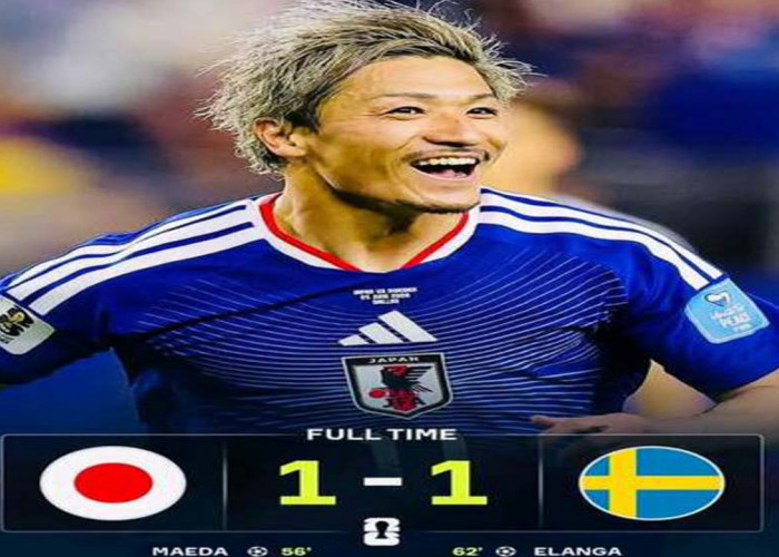 Piala Dunia 2026 : Jepang Tahan Imbang Swedia 1-1. 
