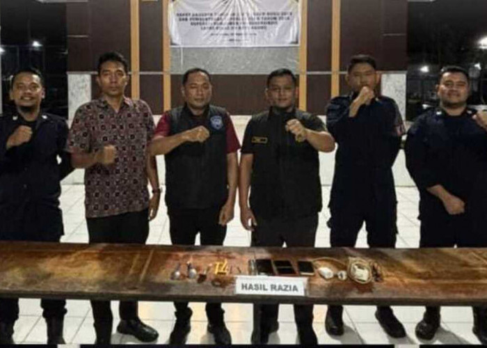 Antisipasi Gangguan Kamtib, Jajaran Pengamanan Lapas Kayuagung  Razia Kamar Warga Binaan