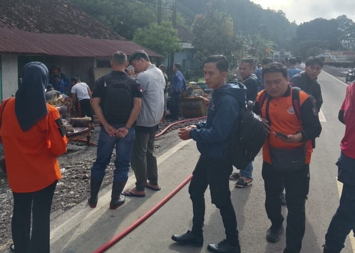 Banjir di Desa Ulak Pandan OKU Kini Mulai Surut