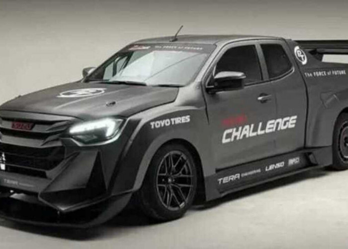 Gila! D-Max Diesel Disulap Jadi Mobil Balap One-Make Race. foto: @fb_nmaa