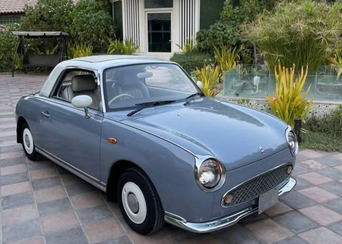 Nissan Figaro Cabriolet 1991: Mobil Retro Imut dengan Mesin Turbo yang Jadi Buruan Kolektor