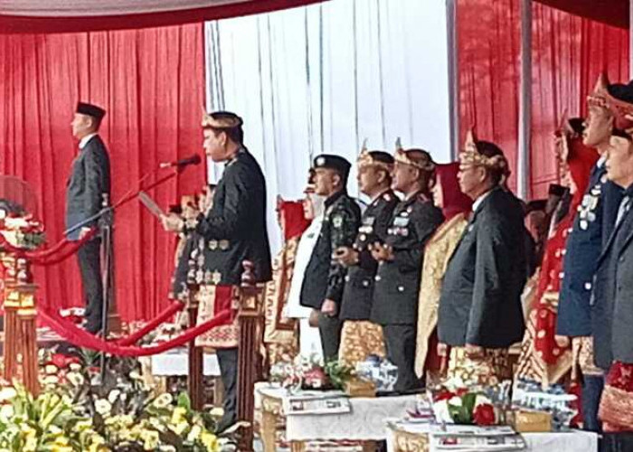 DPRD Palembang Bersama Pemkot Gelar Upacara HUT Kemerdekaan RI ke-78