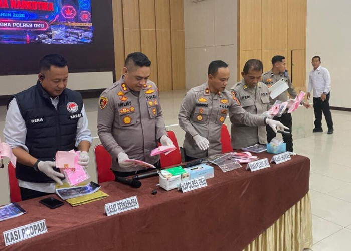 Polres OKU Ungkap 20 Kasus Narkoba Selama Triwulan II 2026, Amankan 23 Tersangka