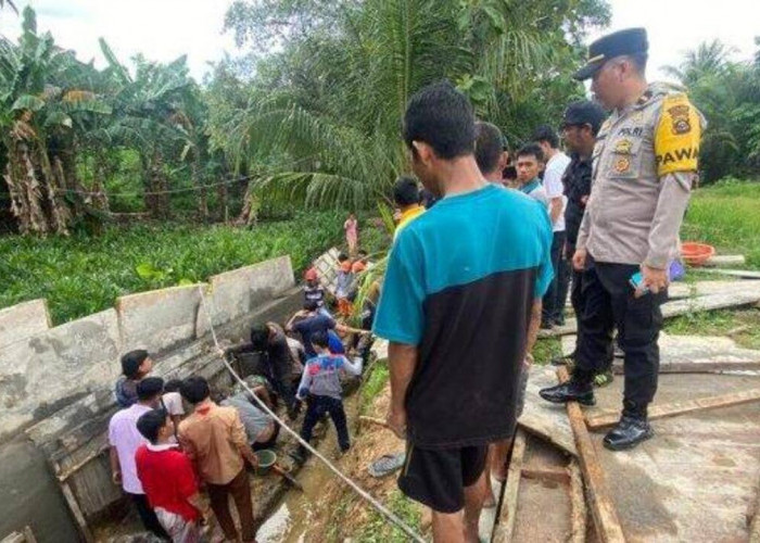 Pekerja Yang Tewas Tertimpa Dinding Drainase Adalah Warga Palembang