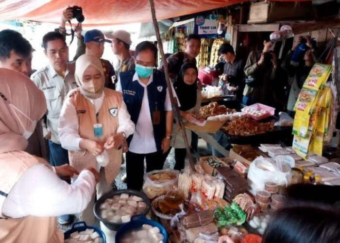 Waduh, BPOM Temukan Makanan Mengandung Bahan Berbahaya di Pasar Tradisional Baturaja..