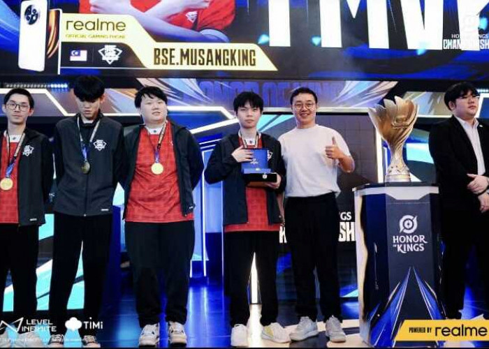 realme dan Honor of Kings Rayakan Keberhasilan Bersama di Grand Final Championship 2024