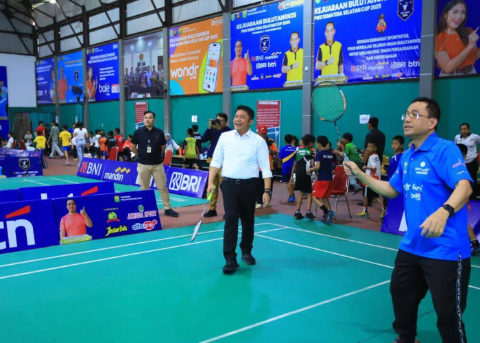 PBSI Sumsel Cup 2025 Resmi Dibuka, Herman Deru Tekankan Sportivitas di Lapangan