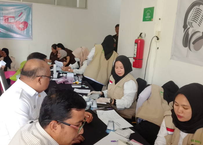 Wabup Ogan Ilir Apresiasi Donor Darah Kejari OI dalam Rangka HUT Kejaksaan ke-80