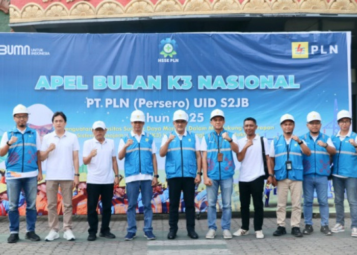 PLN UID S2JB Gelar Apel Peringatan Bulan K3 Nasional 2025