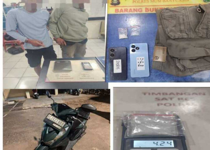 Buang Sabu Saat Dipatroli, Wiraswasta di Sekayu Tak Bisa Mengelak — Rekanan Ikut Dibekuk