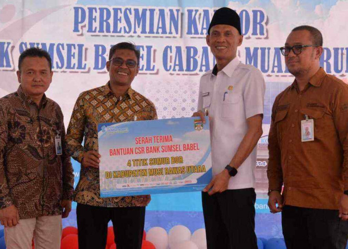 Bank Sumsel Babel Resmikan Relokasi Kantor Cabang Muara Rupit 