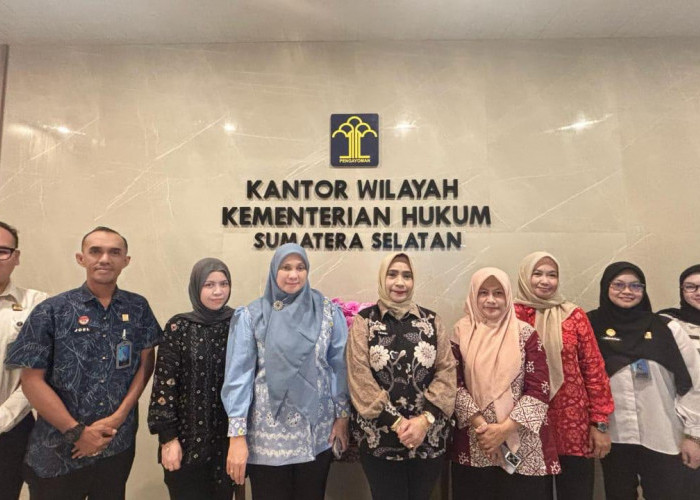 Kanwil Kemenkum Sumsel Dampingi Perbaikan IndiGeo Jumputan Gambo Muba