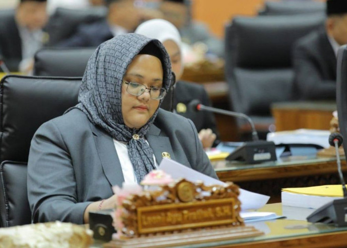 Anggota DPRD Prabumulih Leoni Ayu Pratiwi Apresiasi Aksi Damai FKPP, GPMH, dan AMP di DPRD Prabumulih