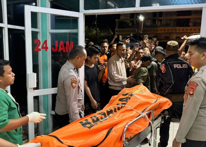 Pelajar Tenggelam di Sungai Ogan Ditemukan Meninggal Dunia di Tanjung Raja