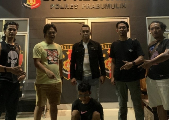 Tekab 11 Polres Prabumulih Ringkus Pelaku Pencurian Kabel PT KAI di KM 320