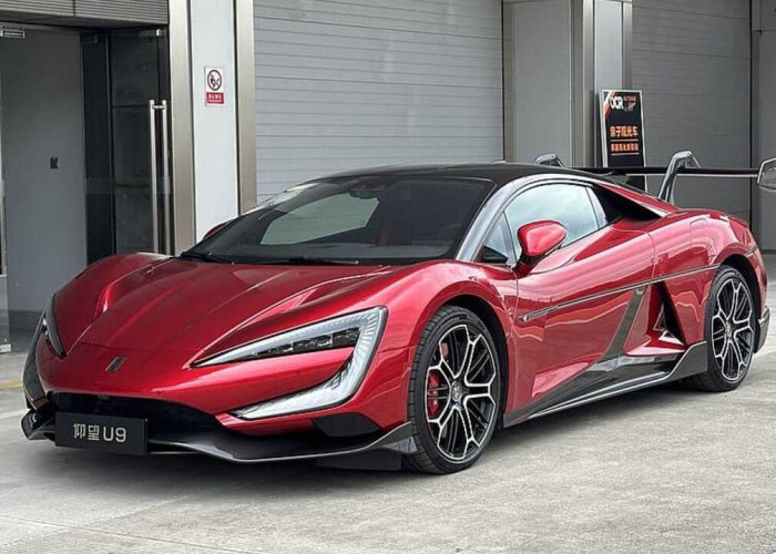 Inilah BYD Yangwang U9, Supercar Listrik yang Bisa Menari dan Melompat