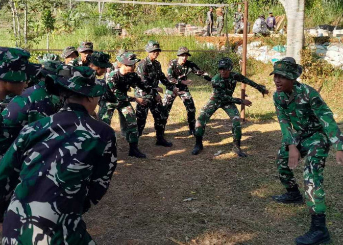Semangat para Satria Muda membangun Desa Cukil.