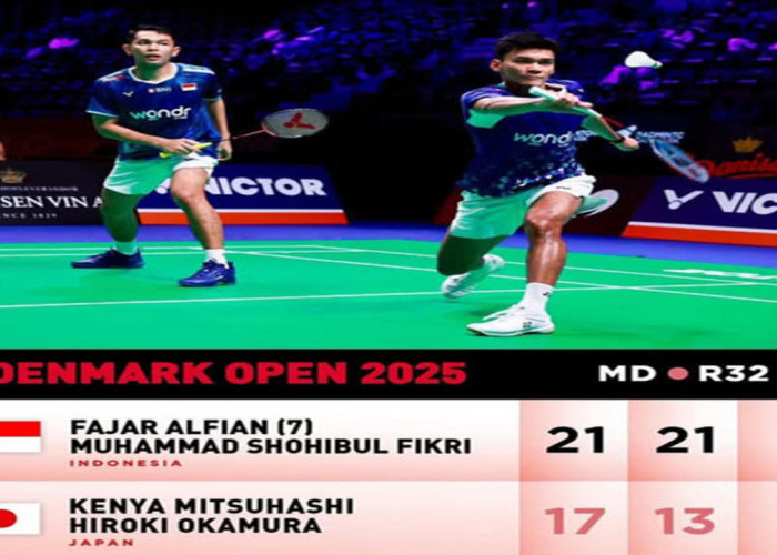 Hasil Denmark Open 2025: Putri Melaju, Alwi dan Gregoria Gugur