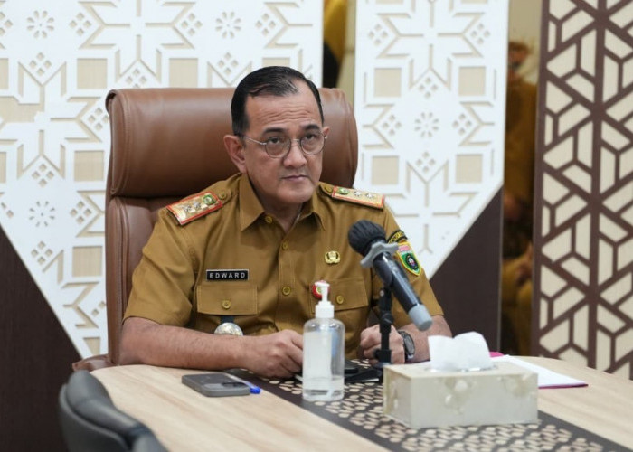 Sekda Sumsel Edward Candra Ikuti Rakornas Pengendalian Inflasi 2026 dan Evaluasi Program 3 Juta Rumah