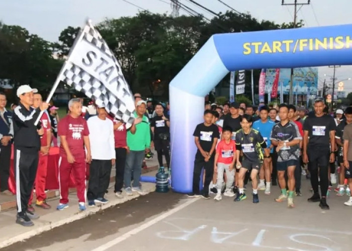 Spektakuler! 1000 Pelari Berpacu di Muara Enim Tourism Fun Run 5K
