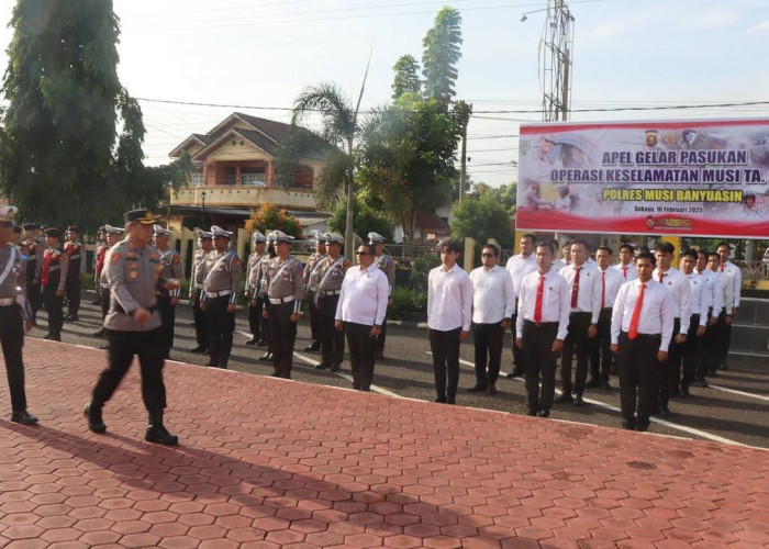 Yuk Simak ! Operasi Keselamatan Musi Tahun 2025, Ini Sasarannya