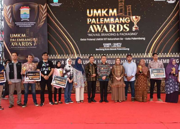 UMKM Binaan Pusri, Raih Juara I pada  Ajang UMKM Palembang Award 2024