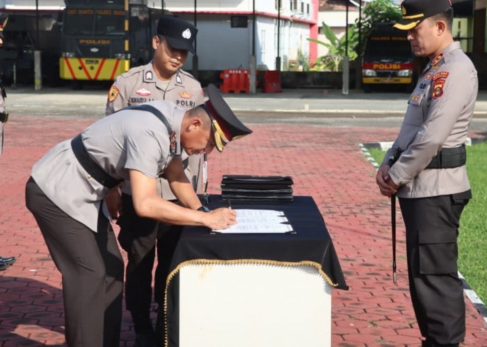 AKP Apriansyah SH Jabat Kapolsek Keluang