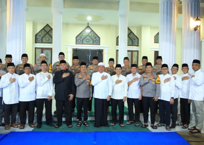 Safari Ramadan Pemprov Sumsel di Polda, Herman Deru Tekankan Sinergi Forkopimda dan BUMN.