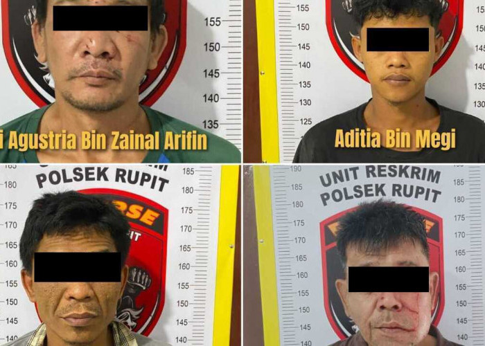 Polda Sumsel Bekuk Komplotan Pencuri Kabel PLN Lintas Provinsi di Jambi