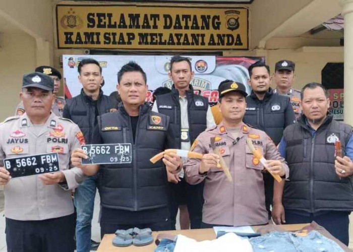 Dua dari Tiga Pembegal Motor Milik 2 Pelajar SMP di Mesuji Raya OKI Berhasil Diringkus