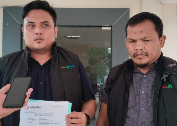 Tim Advokasi Paslon HDCU Laporkan Oknum Kades Ogan Ilir ke Bawaslu Sumsel atas Dugaan Pelanggaran Kampanye