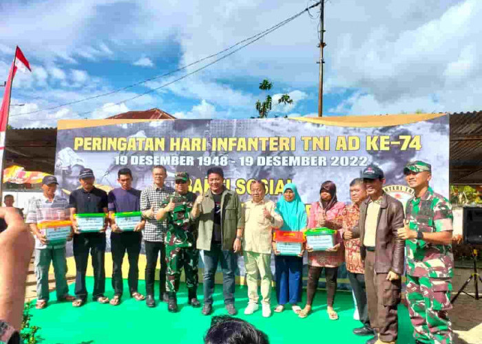 HUT Infanteri, Pangdam II Sriwijaya Gelar Berbagai Kegiatan di Kabupaten Lahat