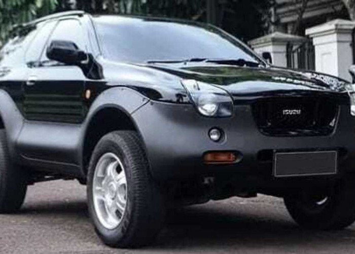 SUV 2 Pintu Paling Nyentrik di Era 90-an, Isuzu VehiCROSS Bikin Melongo