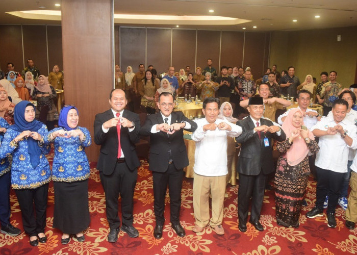 Sekda Sumsel Edward Candra. Buka Rakortekrenbang UPMD 2026, Dorong Percepatan Desa Mandiri