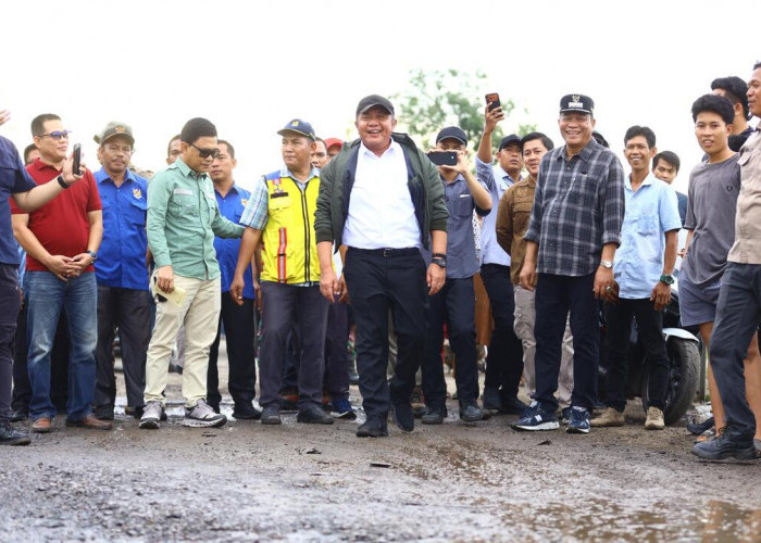 Gubernur Herman Deru Kunjungi Tiga Kabupaten/kota dalam Sehari, Tetap Turun Lapangan di Hari Libur