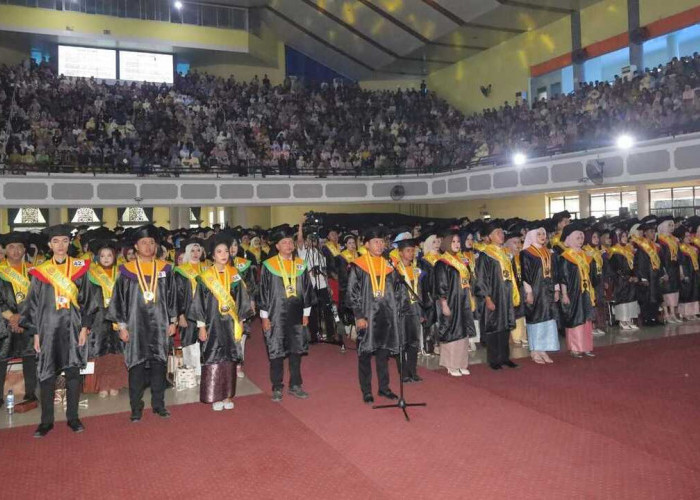 Wisuda ke-186 UNSRI, 1.071 Lulusan Dikukuhkan, 331 Raih Predikat Pujian