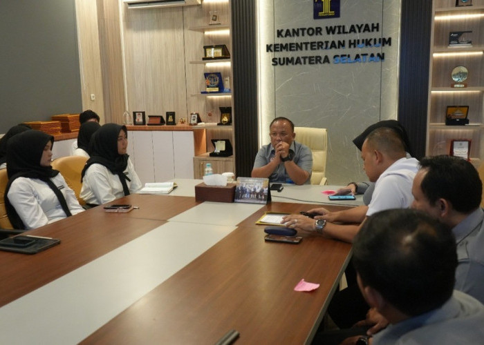 Kakanwil Kemenkum Sumsel Beri Arahan kepada Peserta Program Magang Nasional