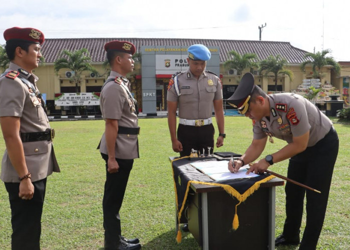 Mantan Kapolsek Sungai Lilin AKP Jon Kenedi Resmi Jabat Kasat Reskrim Polres Prabumulih