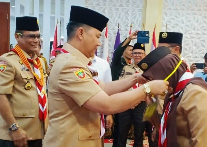 Kwartir Cabang Gerakan Pramuka Muara Enim Gelar Muscab