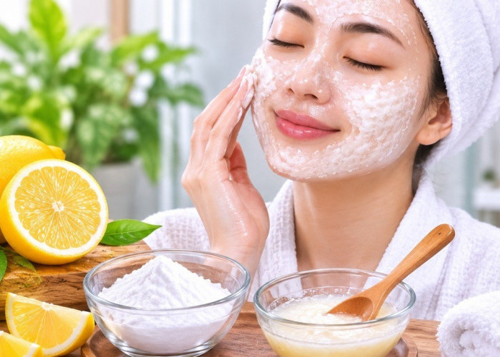 Mitos atau Fakta? Lemon dan Baking Soda Bisa Bikin Wajah Glowing dan Kulit Bersih