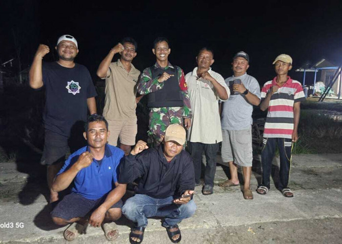 Babinsa Koramil 042-13/Sungai Menang OKI Tingkatkan Kamtibmas dengan Cara Ini!