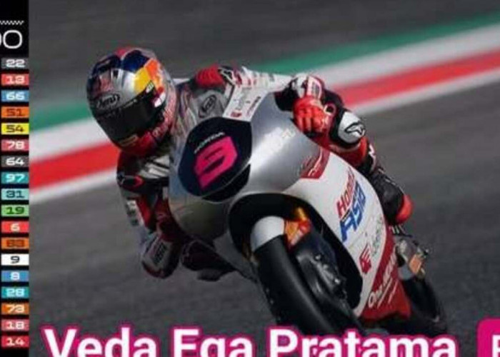 Hasil Kualifikasi Q2 Moto3 Italia 2026: Veda Ega Start P13, Peluang Raih Poin Terbuka.