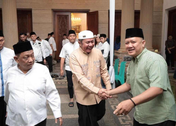 Gubernur Herman Deru Hadiri Takziah Hari Ketujuh Wafatnya Almarhum Kms. H. A. Halim Ali