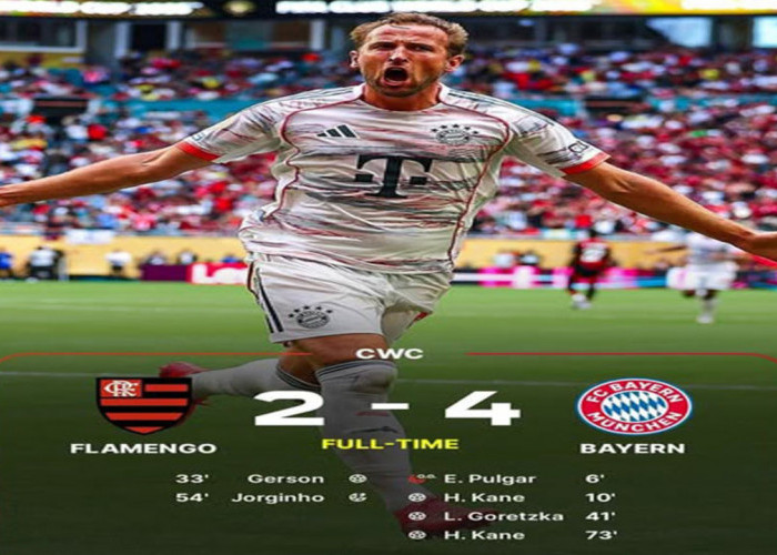 Piala Dunia Antarklub: Bayern Singkirkan Flamengo 4-2, Jumpa PSG di Perempatfinal