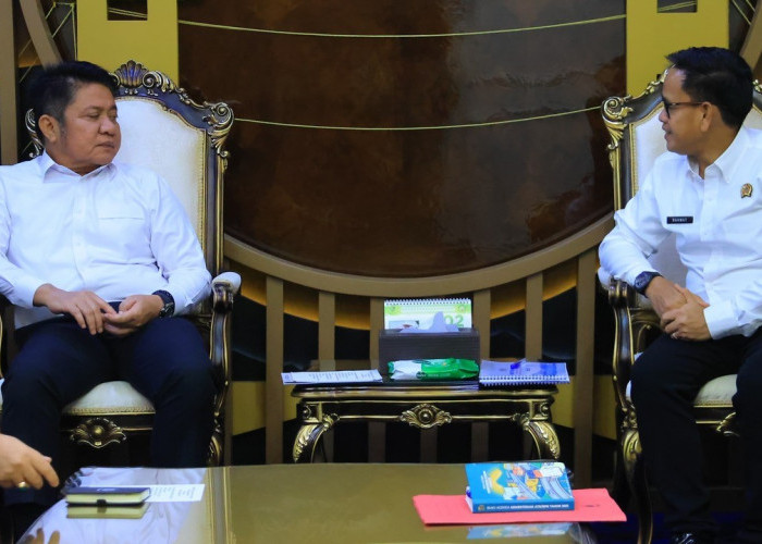 Gubernur Herman Deru Sambut Kakanwil BPN Sumsel yang Baru, Dorong Inovasi dan Pengamanan Aset Daerah