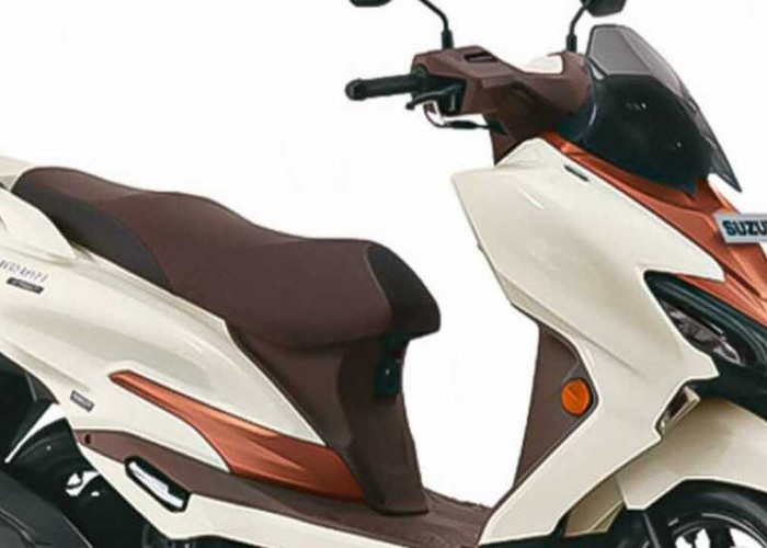 Skutik Maxi Murah Makin Canggih! Suzuki Burgman Street 2026 Tampil Lebih Elegan dan Futuristik