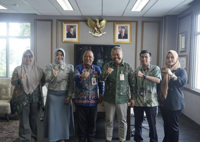 Pererat Sinergi, Kakanwil Kementerian Hukum Sumatera Selatan Lakukan Audiensi dengan GM Angkasa Pura II Palemb